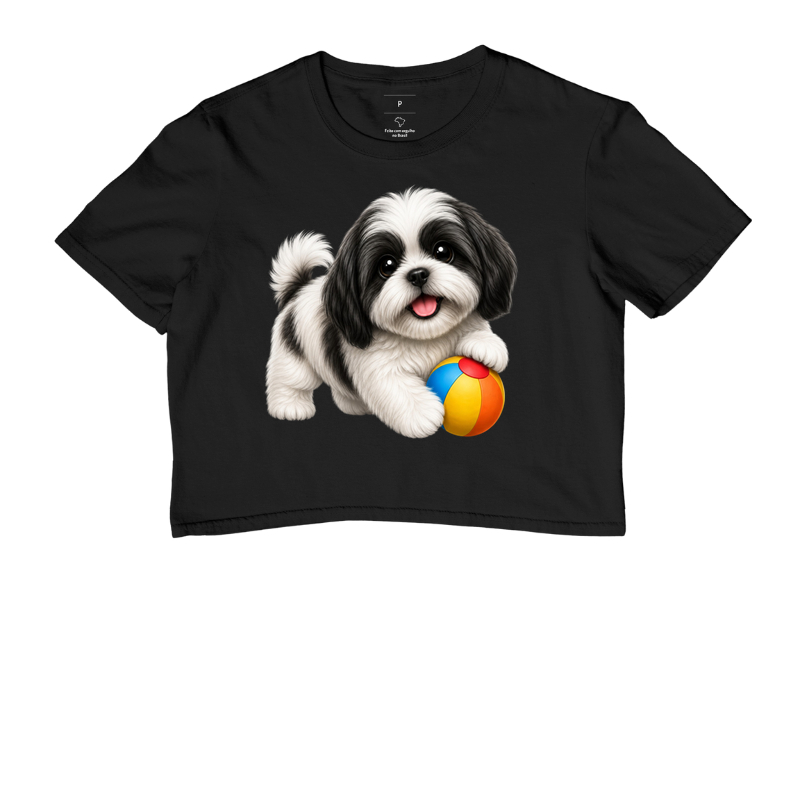 Lhasa Apso Preto - Desenho Animado - Imagem 2