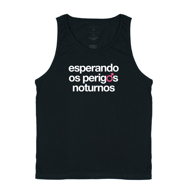 Esperando os perigos noturnos Masculina - Imagem 3