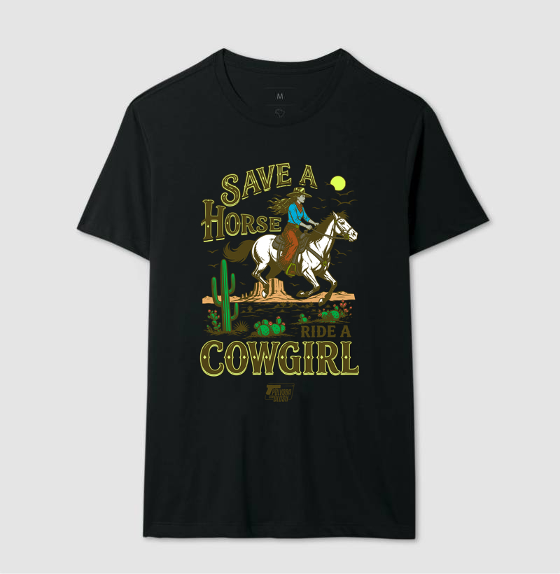 Save a Horse Ride a Cowgirl Pólvora com Blush - Imagem 3