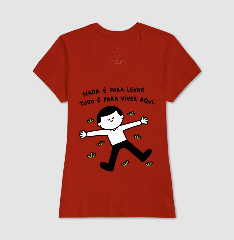 Camiseta Nada É Para Levar - Imagem 7