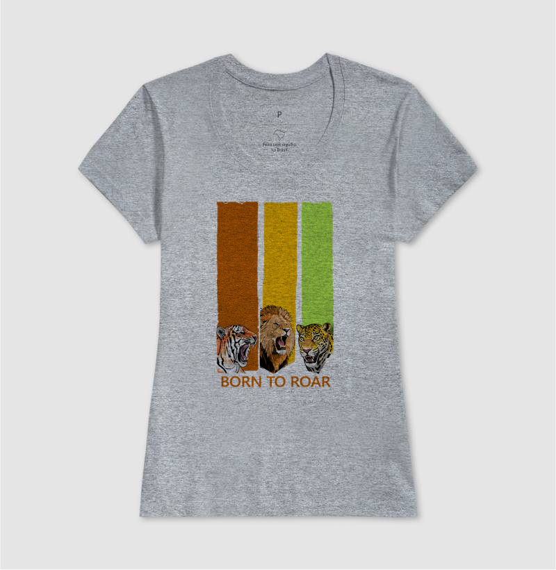Camiseta Born to Roar (Nascido para Rugir) - Imagem 12