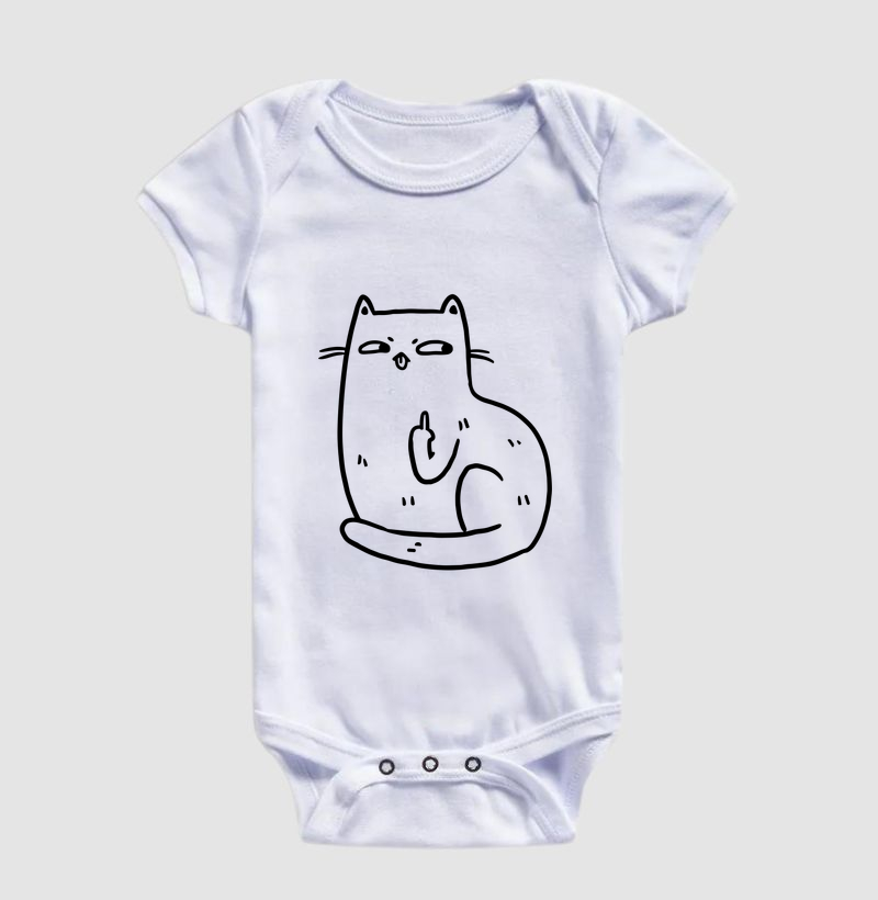 Middle Finger Cat - Imagem 3