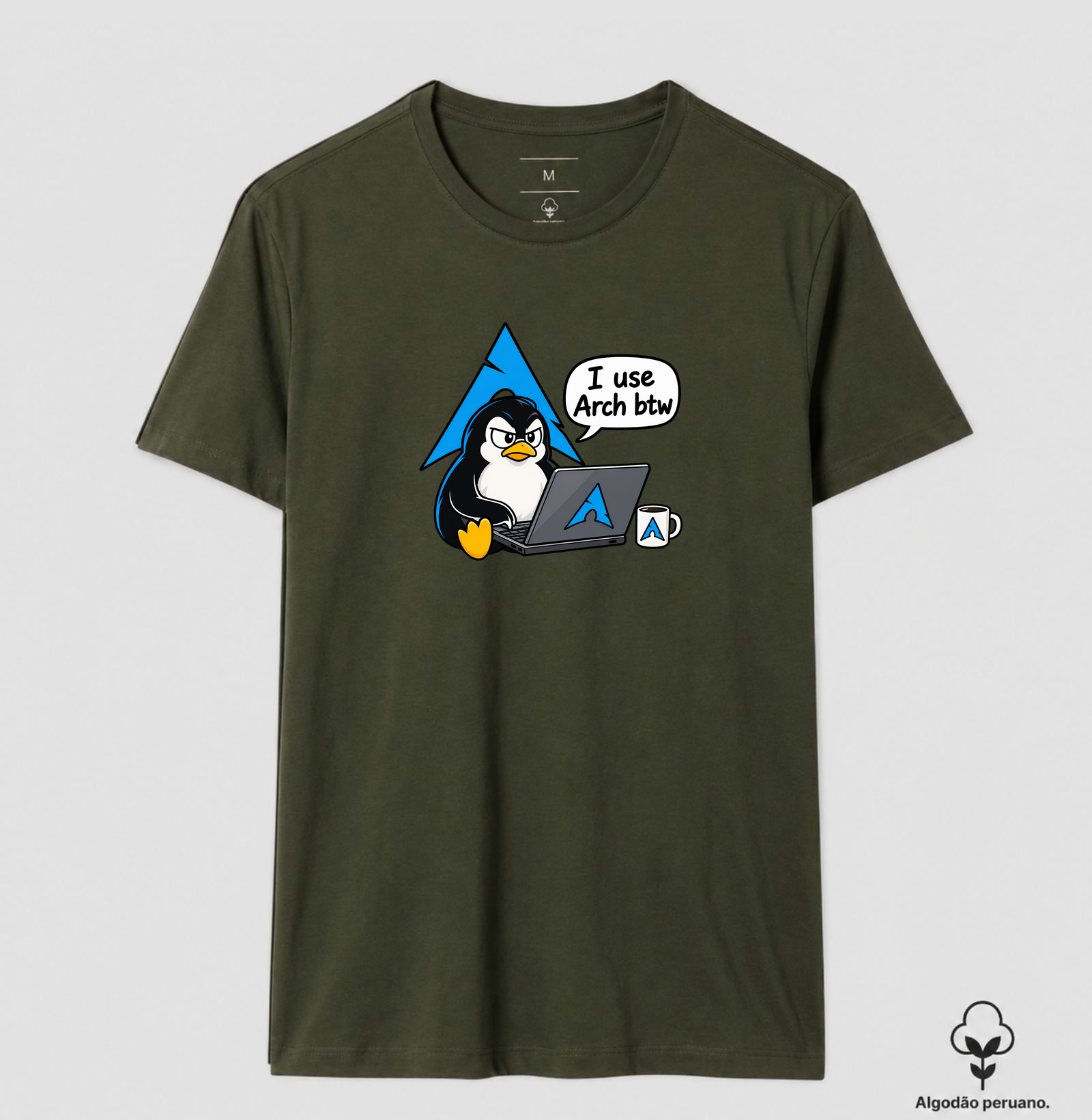 I Use Arch BTW — Pinguim Arch Edition - Imagem 3