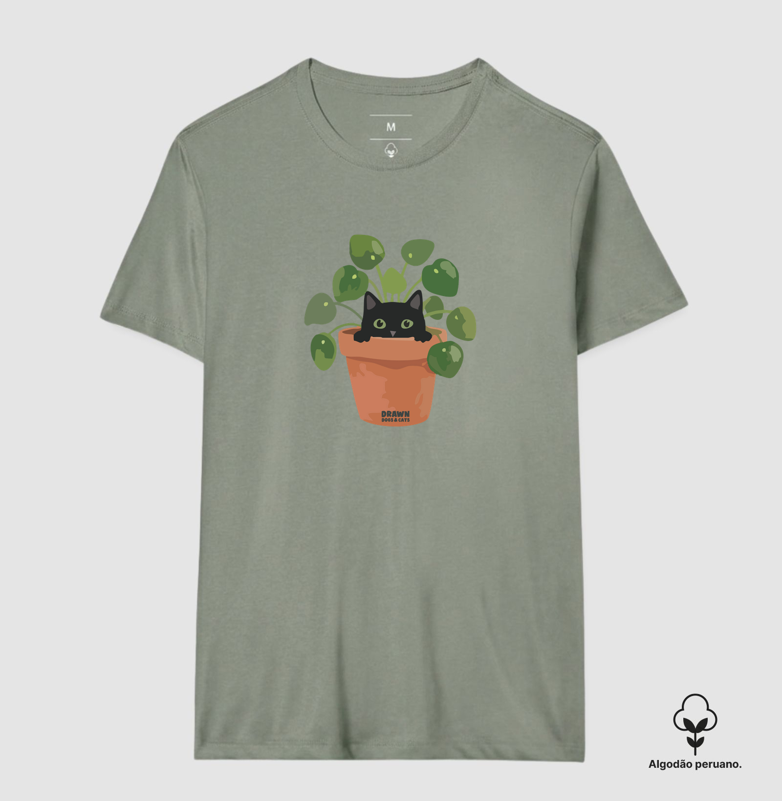 Gato preto dentro do vaso de planta - Imagem 9