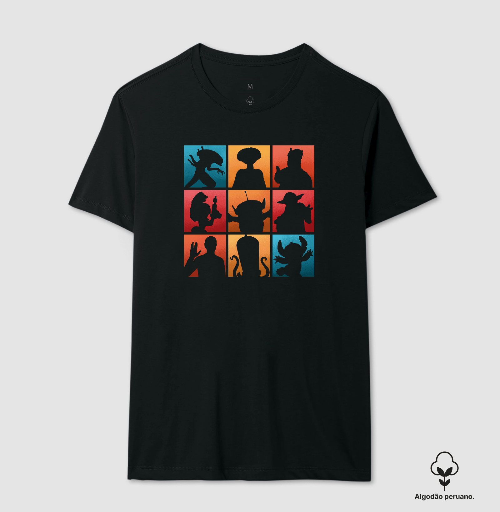 Camiseta Algodão Peruano Alien Gang - Imagem 2