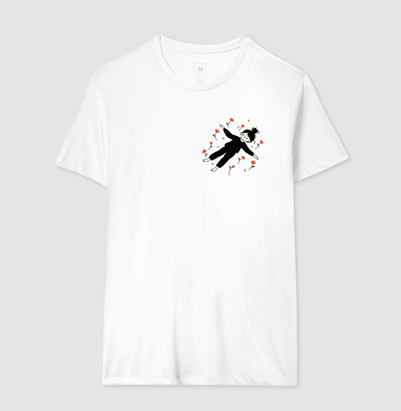 Camiseta Florescer em Liberdade (estampa P) - Imagem 2