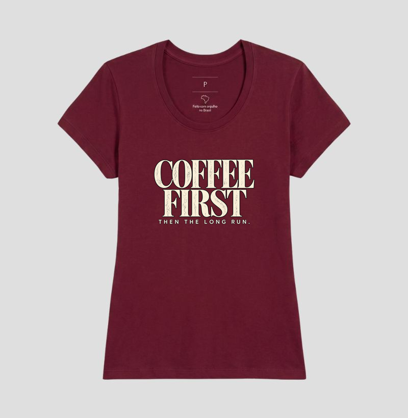 Camiseta Corrida - Coffee First Then The Long Run - Imagem 13