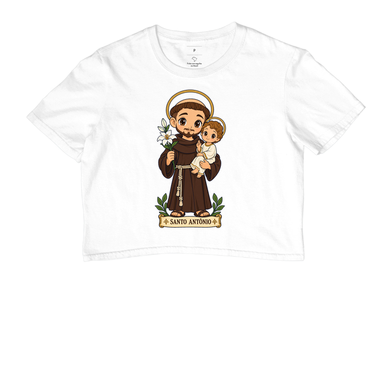 Santo Antonio estilo chibi - Imagem 3