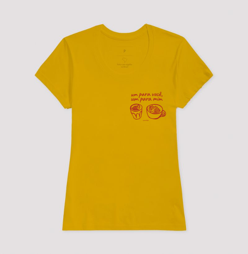 Camiseta Um Para Você, Um Para Mim - Imagem 15