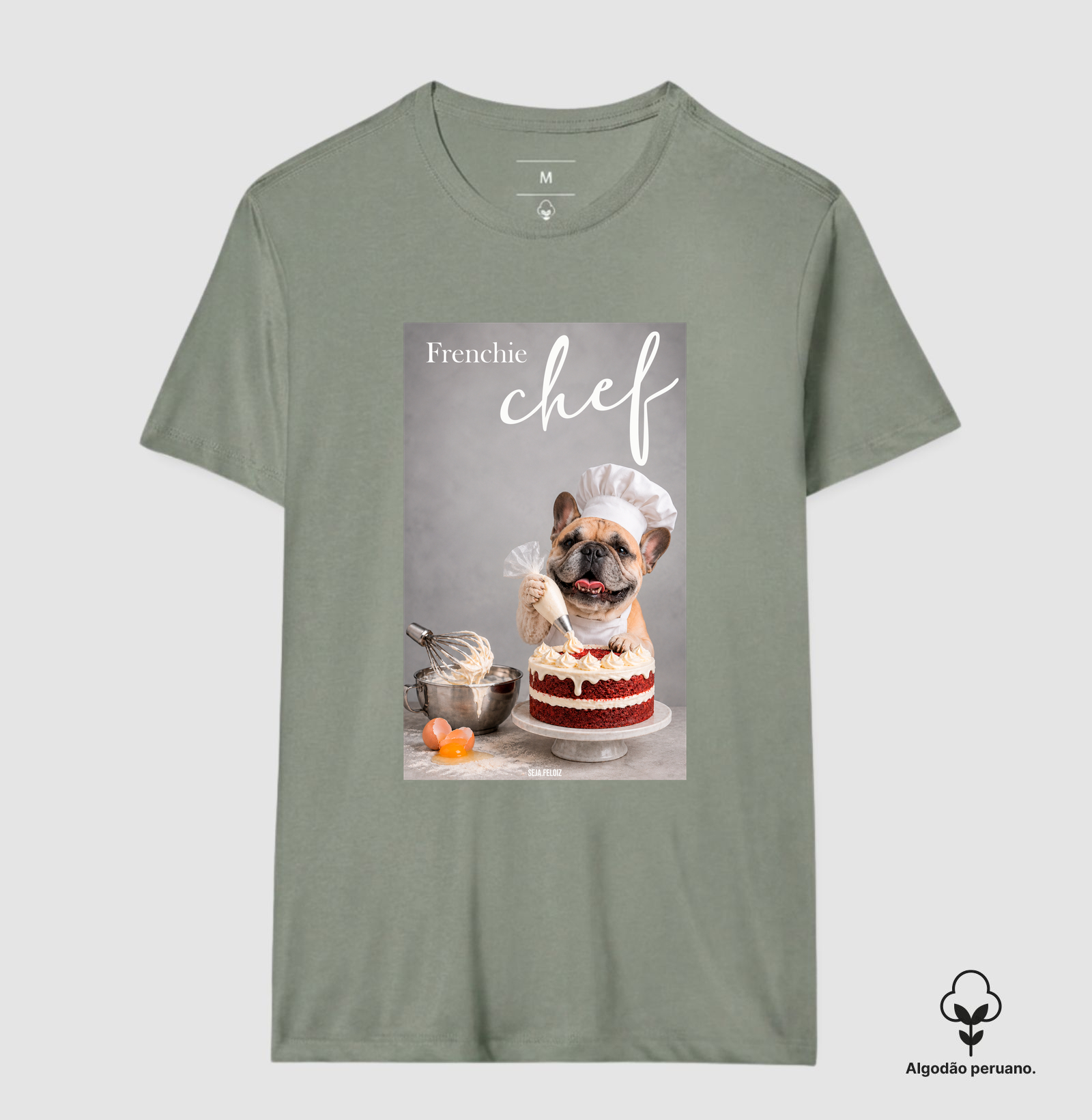 🍰🐾 Frenchie Chef Confeiteiro Caramelo 👨‍🍳✨ - Imagem 3