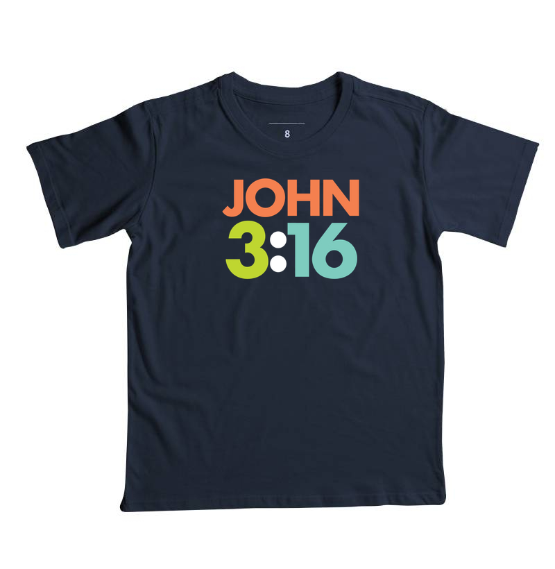 Camiseta Infantil John 3:16 - Imagem 3