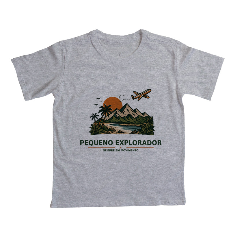 Camiseta Infantil | Pequeno Explorador - Imagem 7