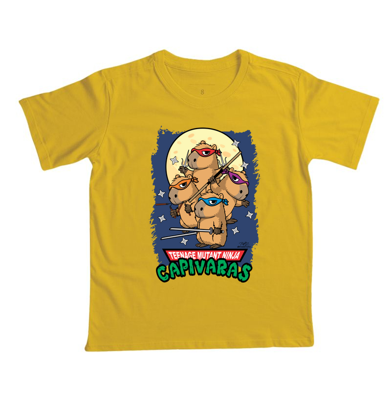 Camiseta Capivaras Ninja - Imagem 4