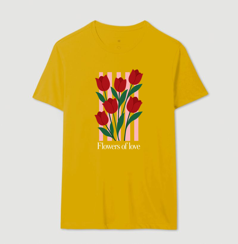 Camiseta Flowers of love - Imagem 14