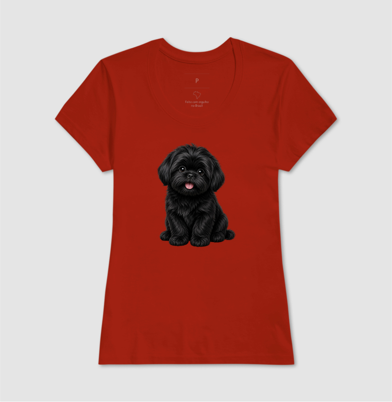 Shih Tzu Preto - Desenho Animado - Imagem 11