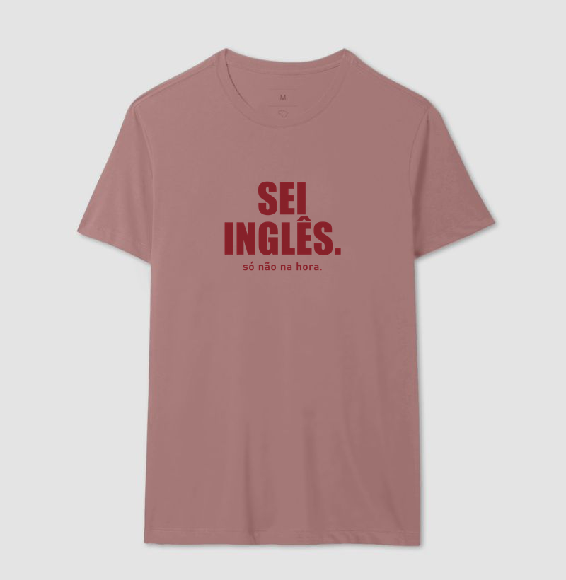 Camiseta Sei Inglês - Imagem 16