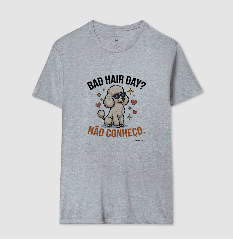 CAMISETA POODLE BAD HAIR - Imagem 8