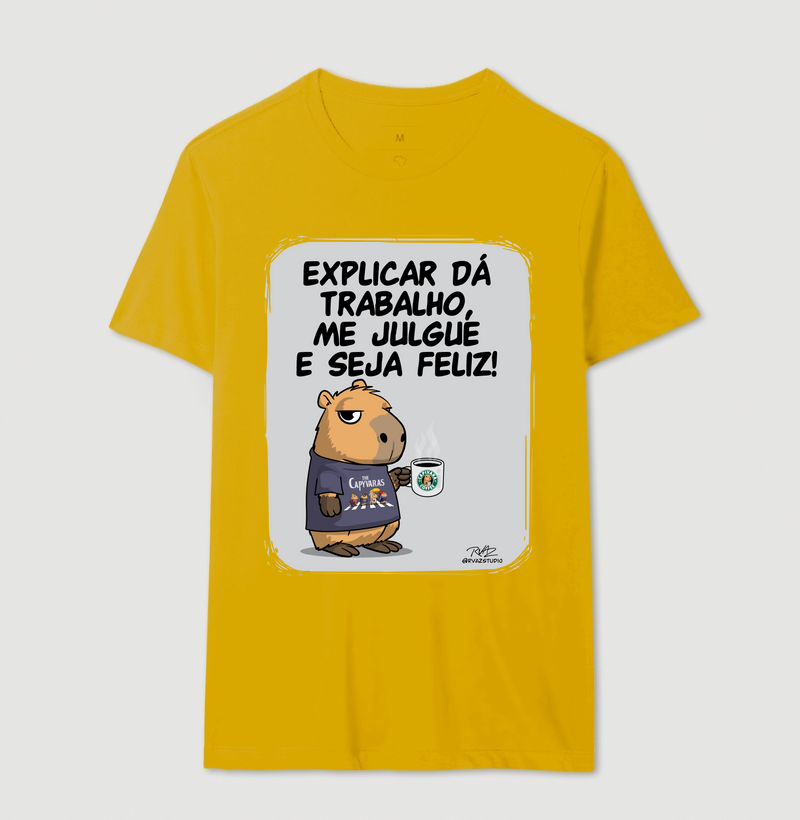 Camiseta Capivara me julgue - Imagem 14