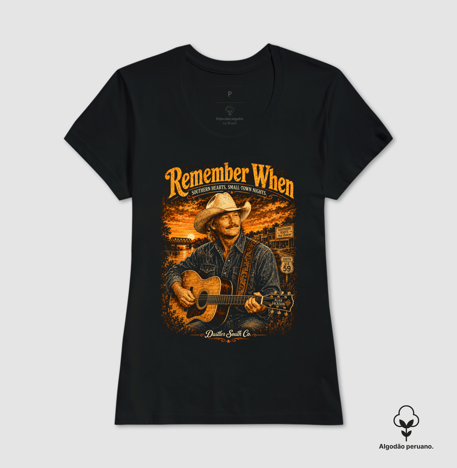 Baby Look Country Remember When - Imagem 3