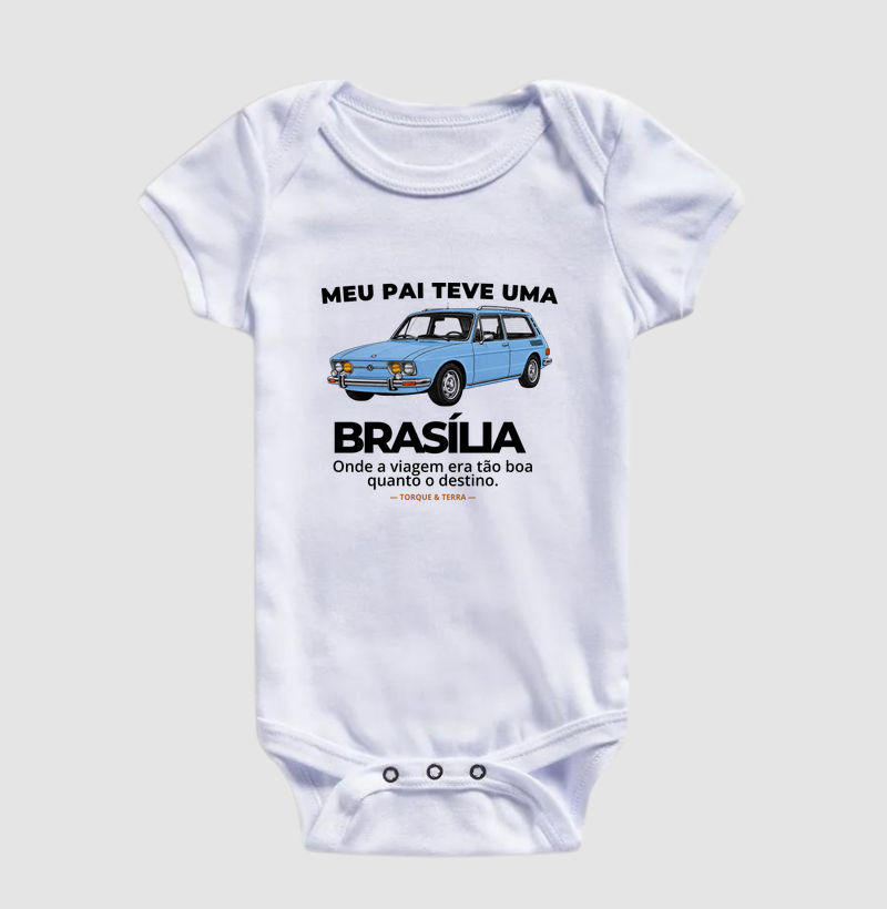 Meu pai teve uma - BRASÍLIA - azul claro - Imagem 3