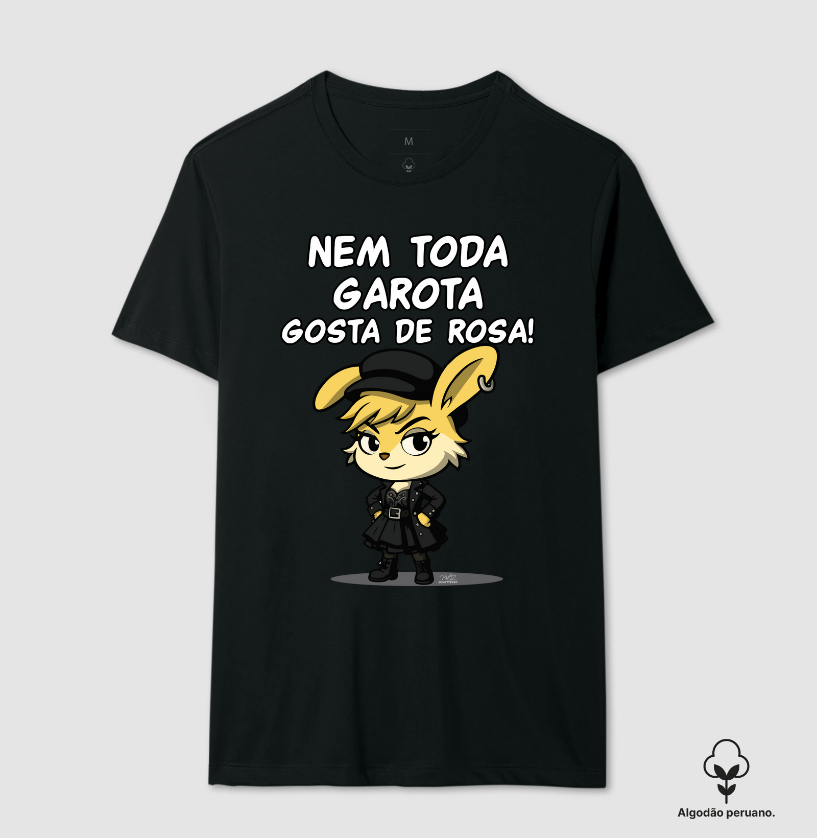 Camiseta Coelha rock - Imagem 4
