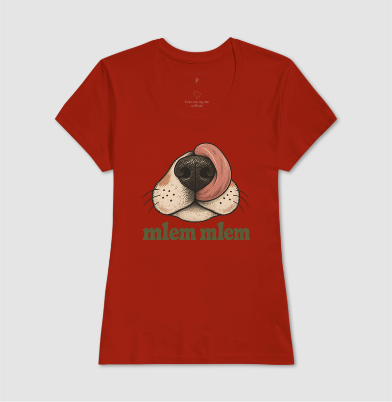 Camiseta Cachorro Feliz "mlem mlem" | Pet Lover | Pelo & Pano - Imagem 11