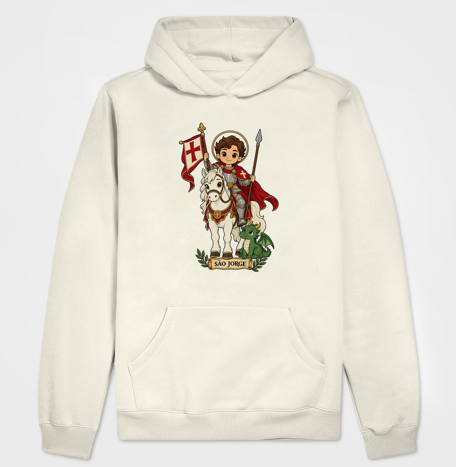 São Jorge estilo chibi - Imagem 3