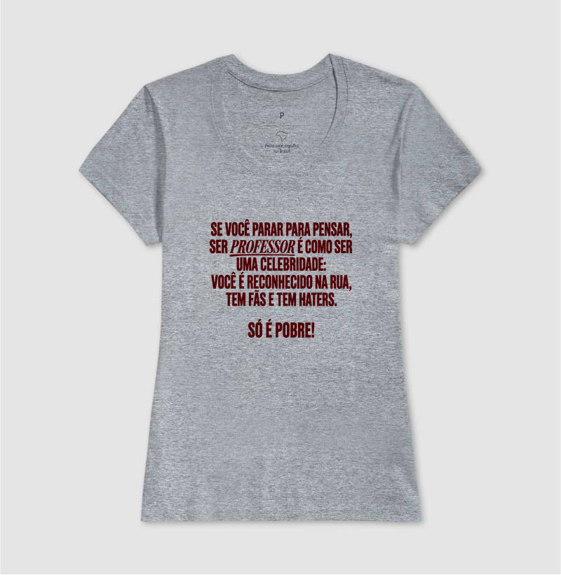 Camiseta Masculina Algodão Celebridade - Imagem 9