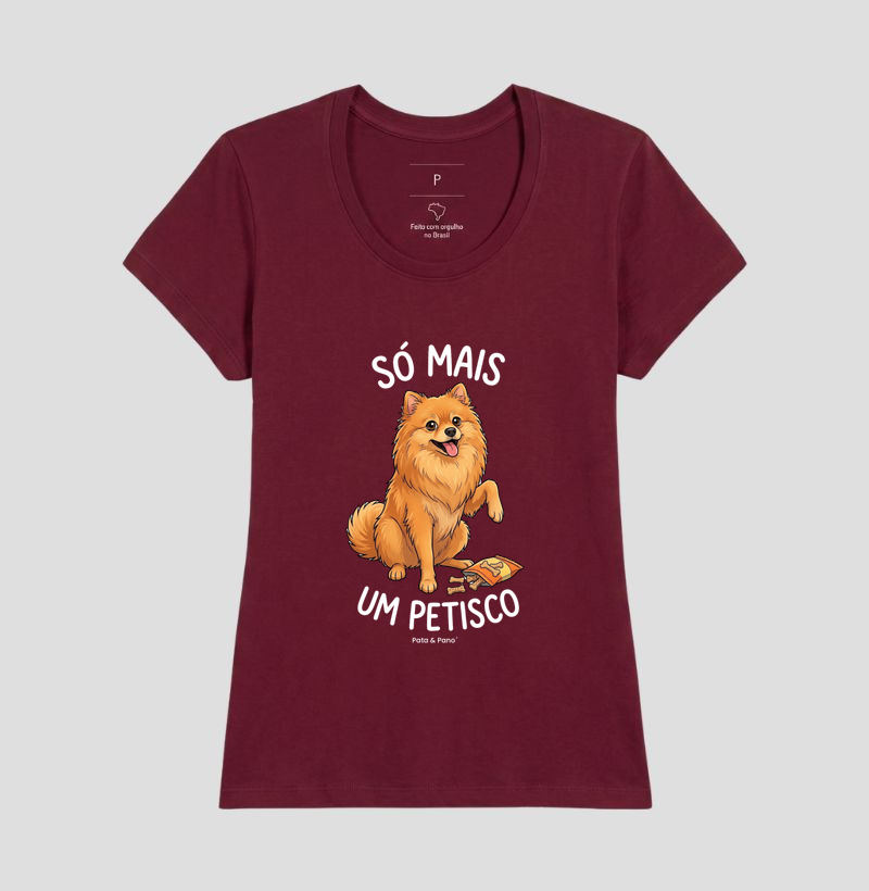 CAMISETA SPITZ ALEMÃO PETISCO - Imagem 19