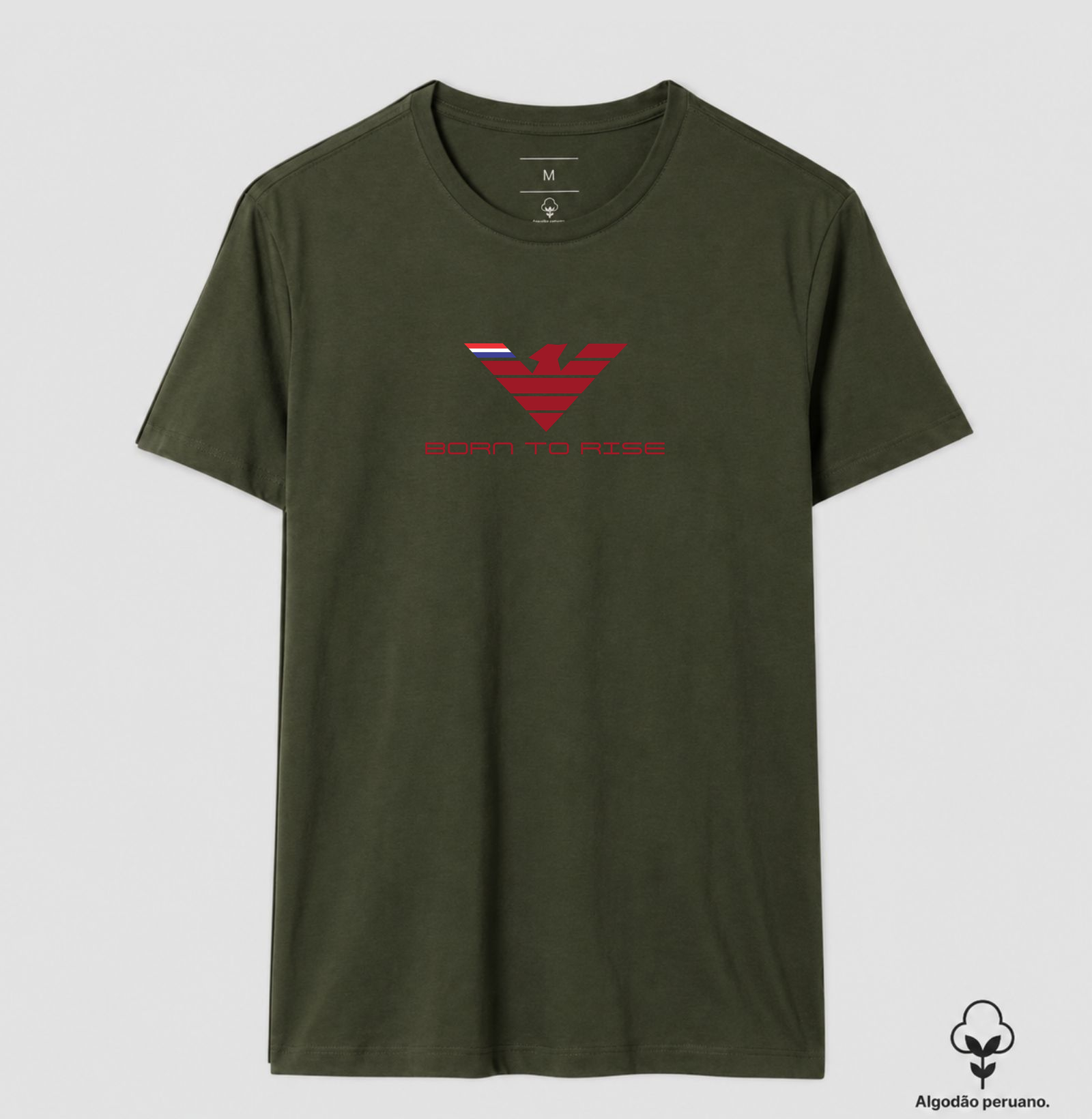 🦅 BORN TO RISE | O Poder de Quem Nasceu para Superar Mais do que uma estampa, Born to Rise é uma declaração de força, atitude e propósito. Inspirada na majestade da águia, símbolo universal de liderança, visão e liberdade, esta obra transmite a mentalidade daqueles que não aceitam limites e transformam desafios em conquistas. - Imagem 3