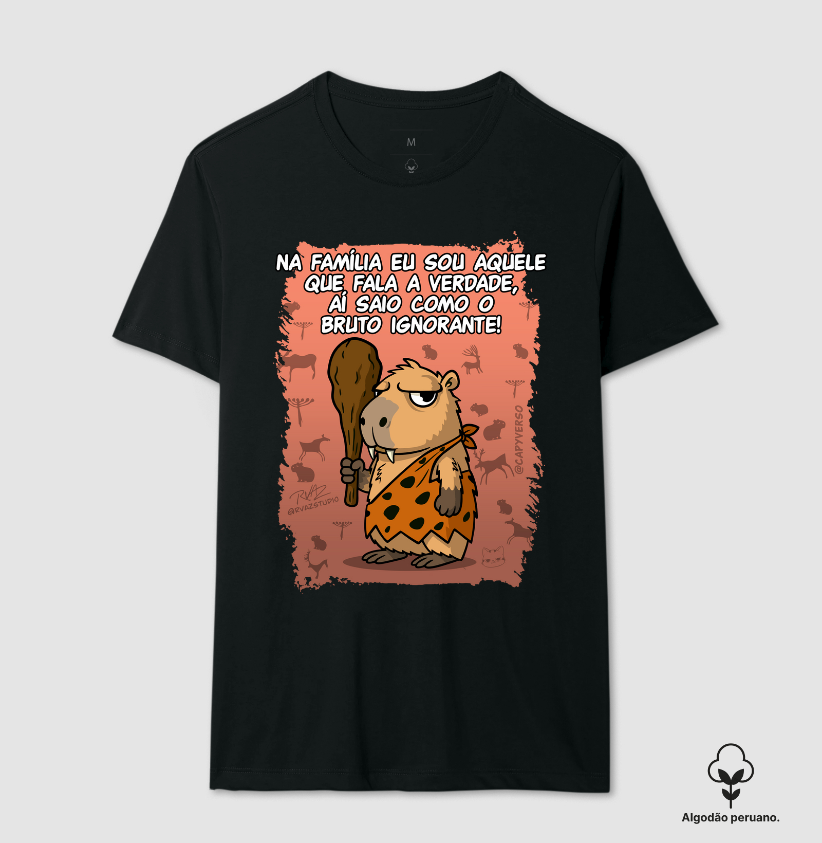 Camiseta Capivara Ignorante - Imagem 4