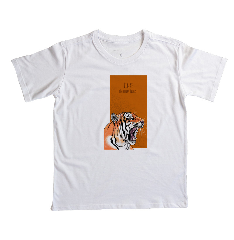 Camiseta Infantil Tigre - Imagem 6