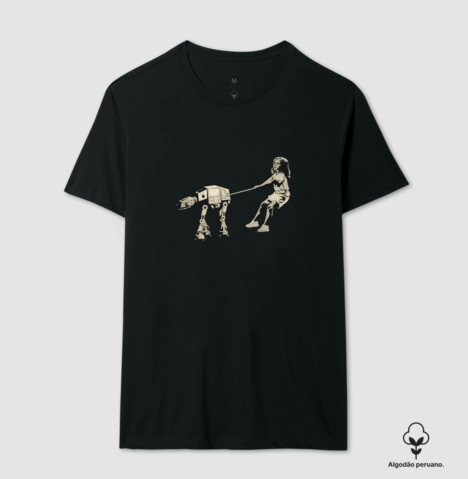 Camiseta Algodão Peruano Não é pra esse lado! - Imagem 2