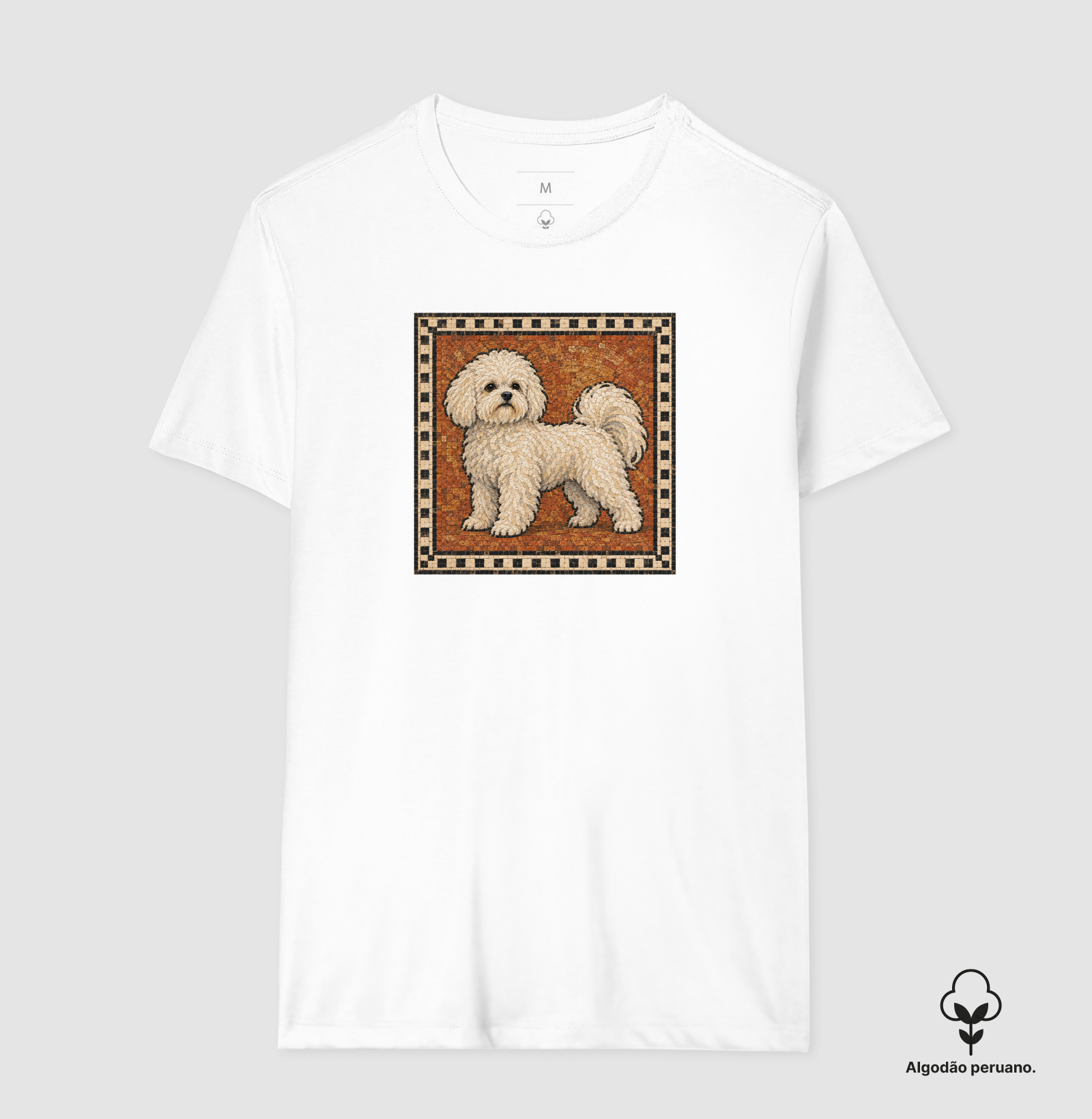 Cachorro em Mosaico Romano - Imagem 8