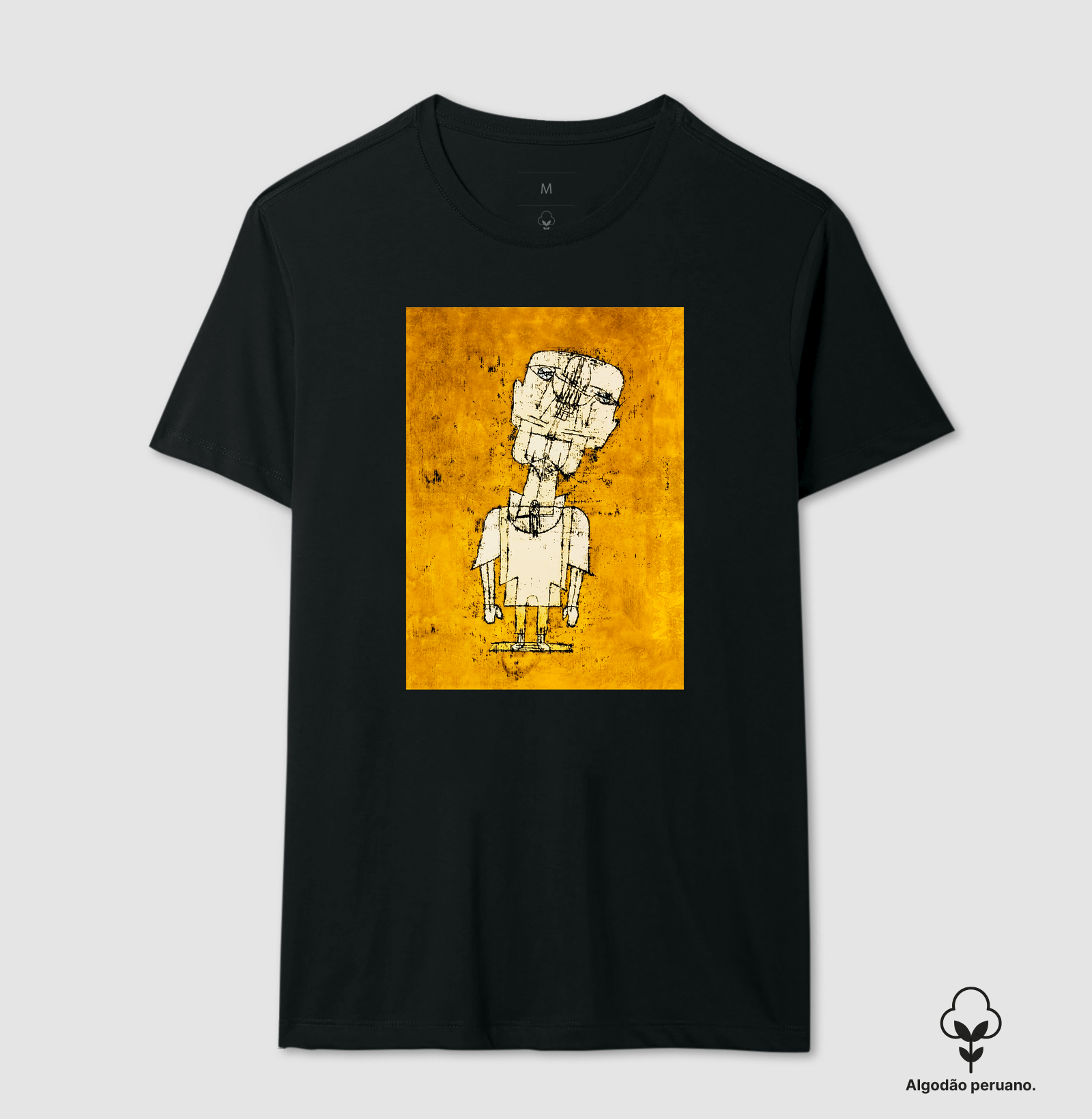 Camiseta Paul Klee Ghost of a Genius Algodão Peruano - Imagem 4