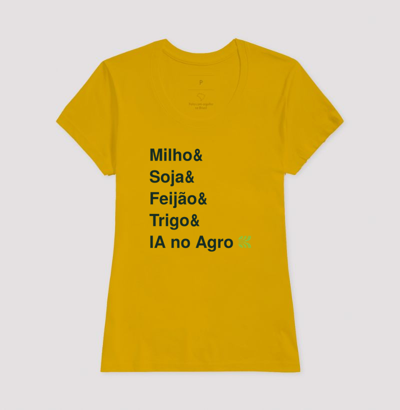 Camiseta Milho & Soja & Feijão & Trigo - Imagem 15
