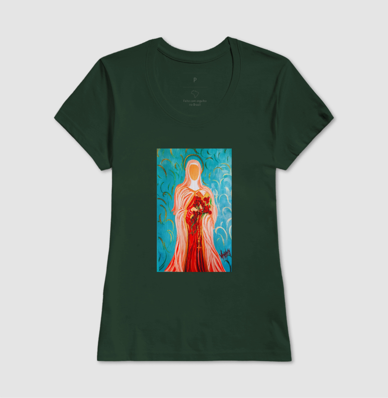 Camiseta Santa Teresinha do Menino Jesus Arte Sacra - Imagem 11