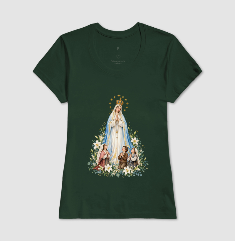 Nossa Senhora de Fátima e os Pastorinhos — Aquarela Botânica Régia - Imagem 9