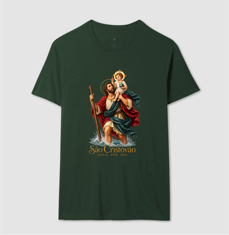 Camiseta São Cristóvão Rogai Por Nós - Imagem 8