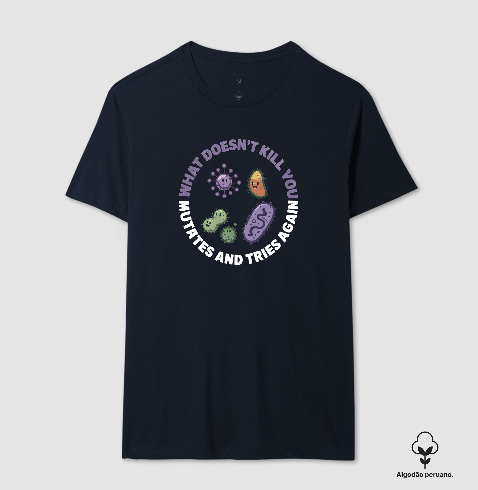 Camiseta Algodão Peruano Mutação Persistente - Imagem 4