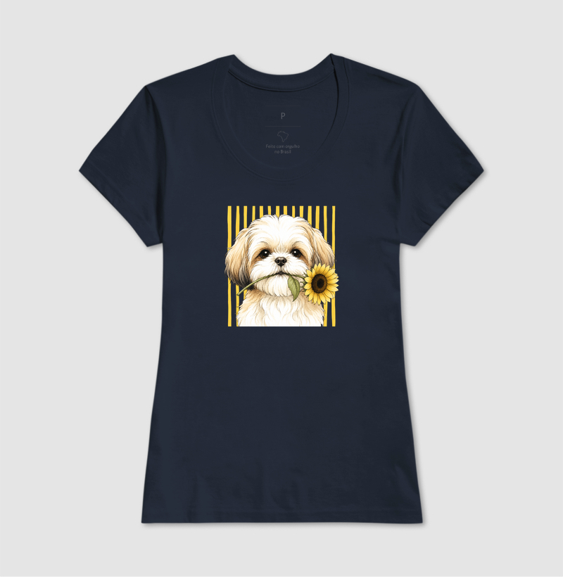 Girassol de Shih Tzu - Imagem 7