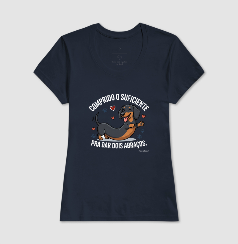 CAMISETA DACHSHUND ABRAÇOS - Imagem 7