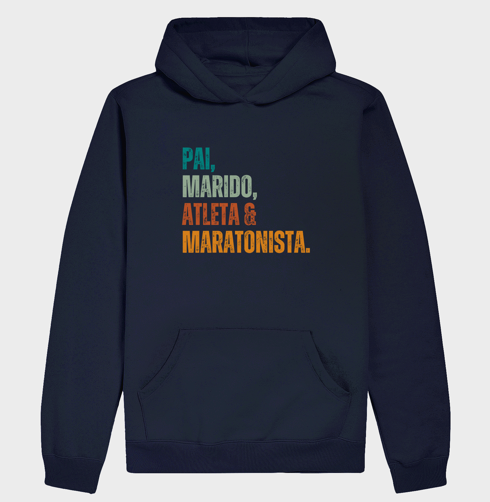 Hoodie Moletom Corrida - Pai, Marido, Atleta e Maratonista - Imagem 4