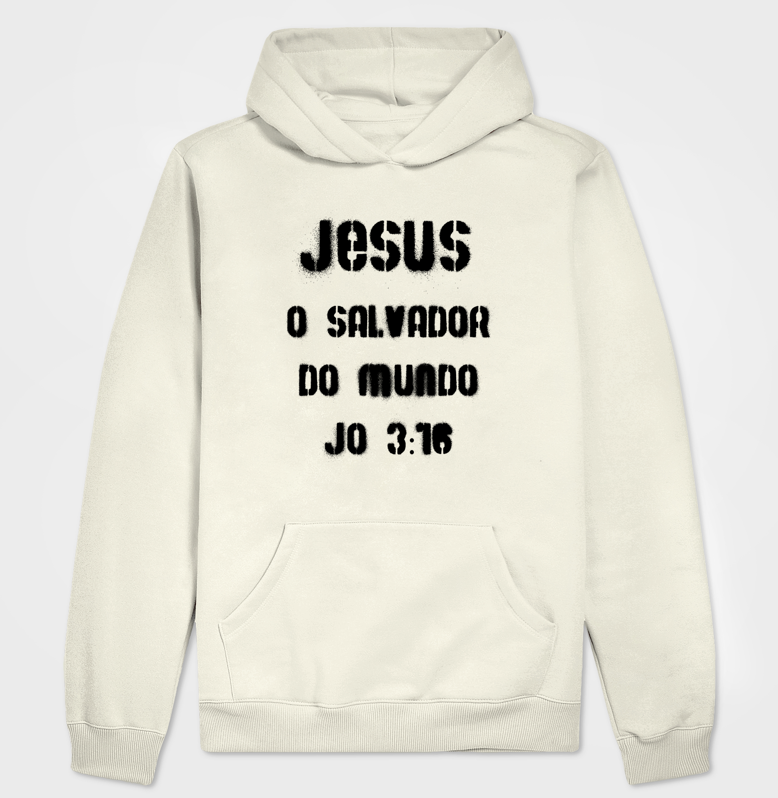 Hoodie Moletom Cristão O Salvador do Mundo - Imagem 3