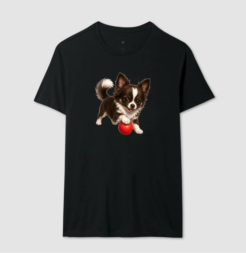 Chihuahua Pelo Longo Marrom - Desenho Animado - Imagem 2