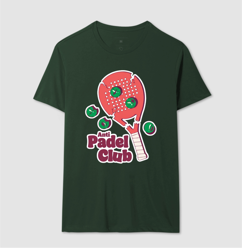 Camiseta Anti Padel Club Raquete Quebrada - Imagem 12