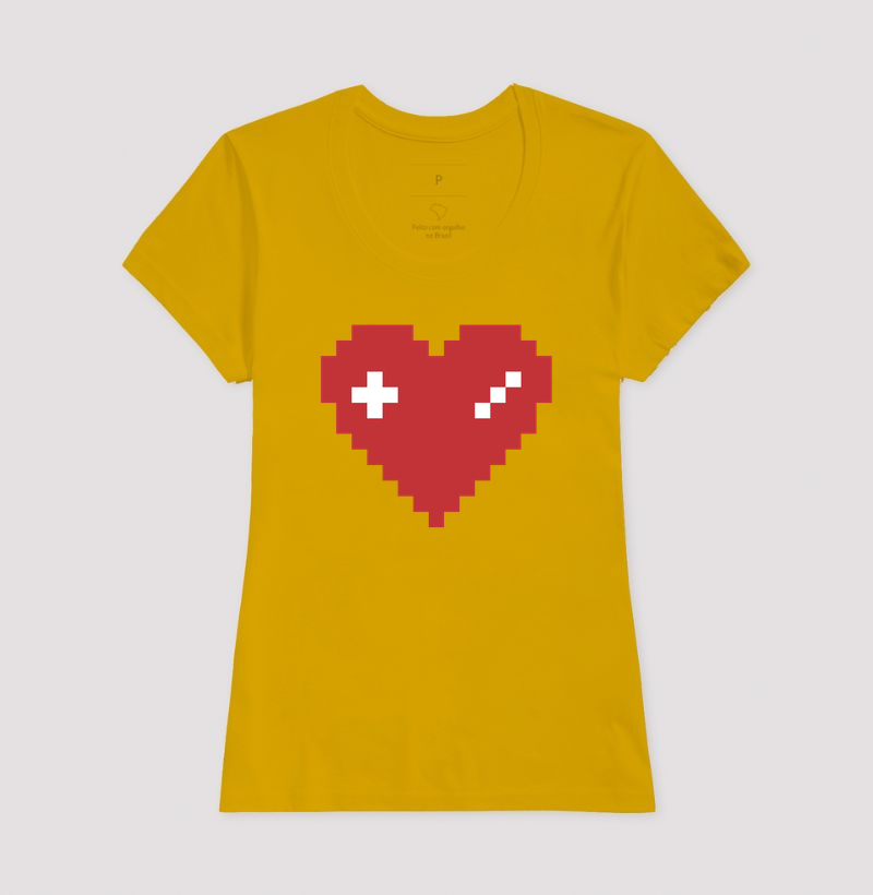 Camiseta Coração Gamer - Imagem 15