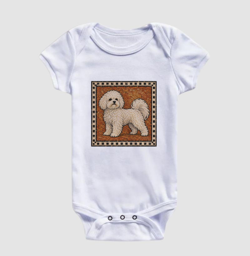 Cachorro em Mosaico Romano - Imagem 3
