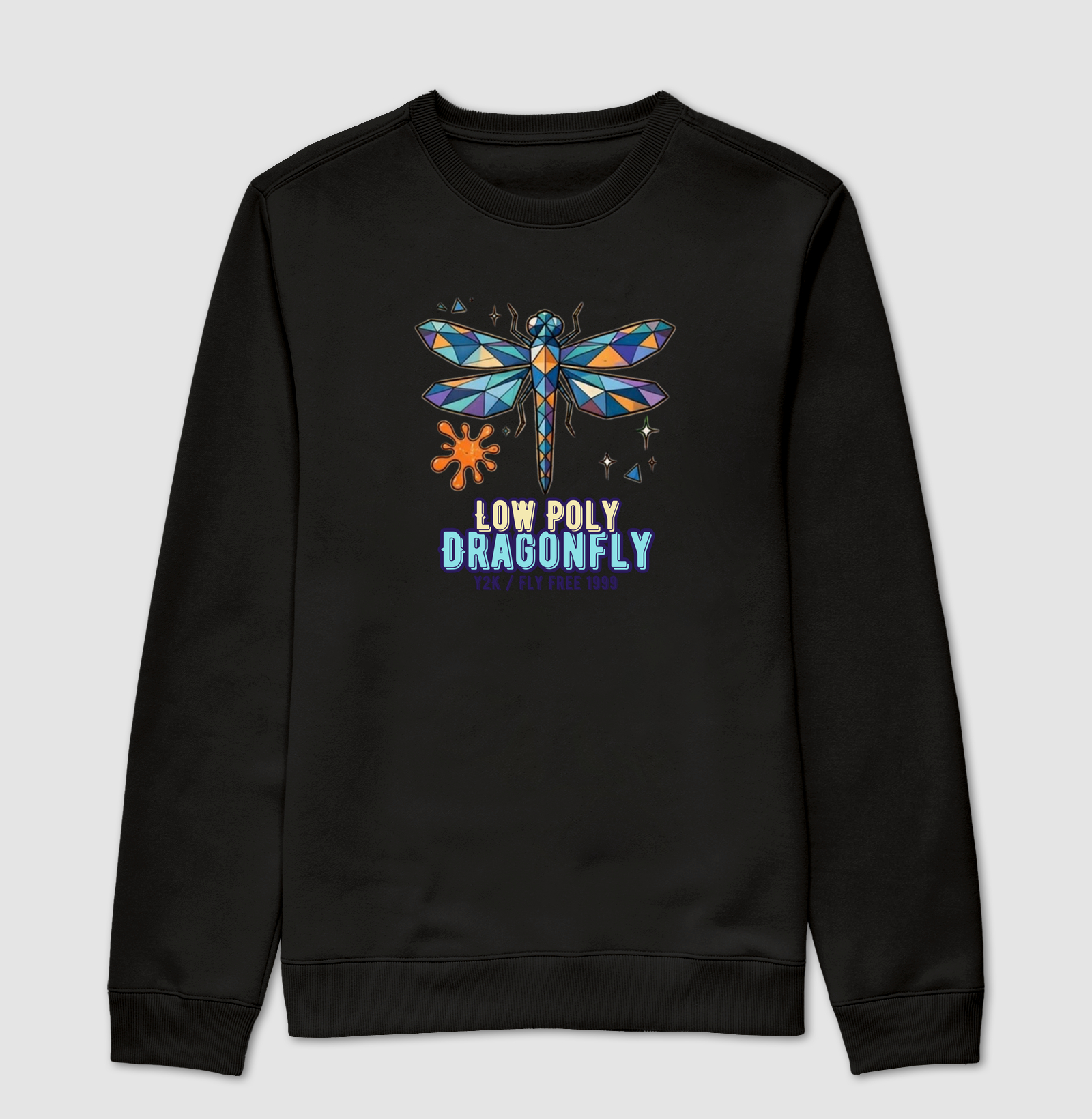 Camiseta Y2K Low Poly Dragonfly - Imagem 4