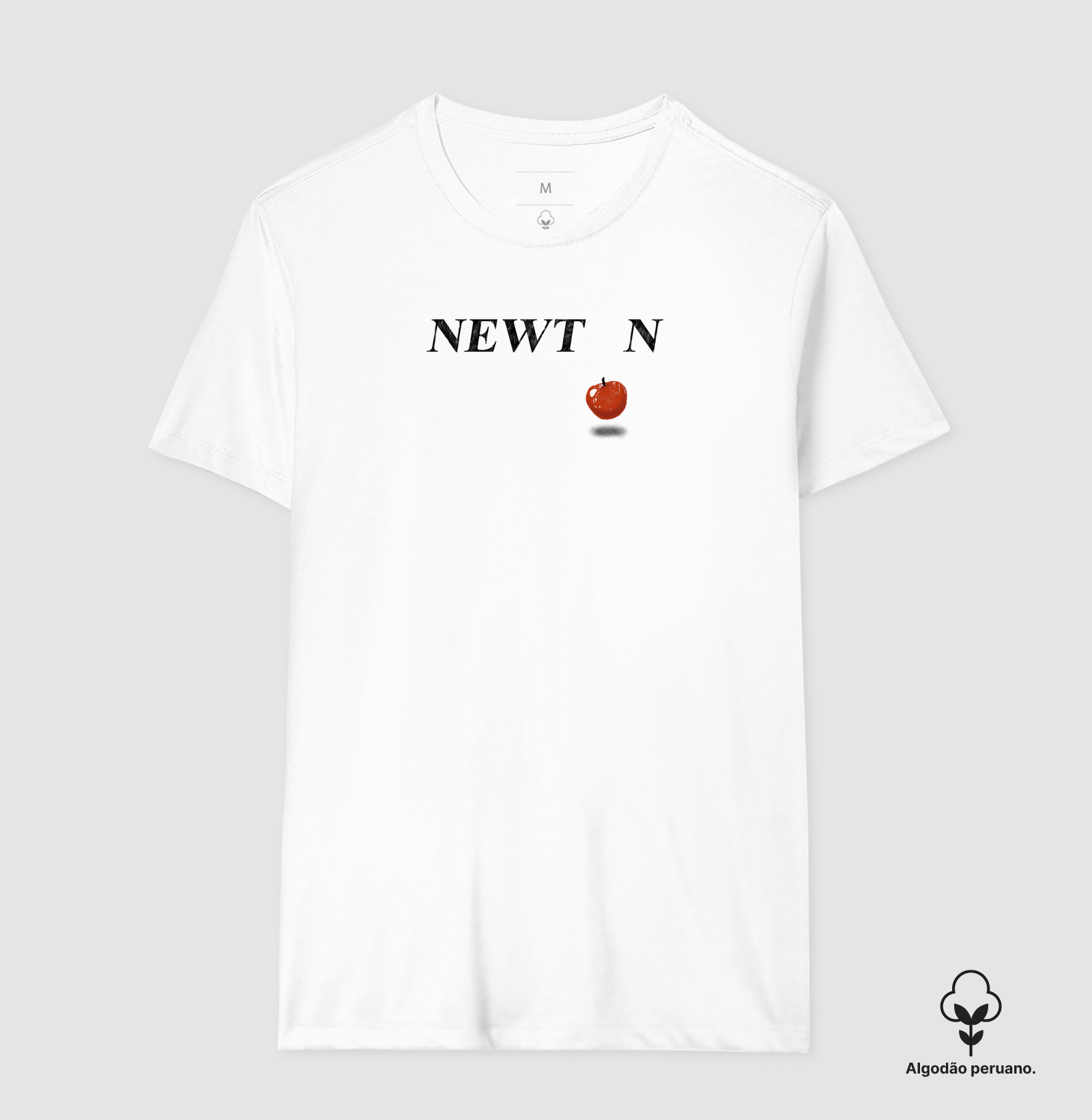 Camiseta Newton Algodão Peruano - Imagem 2